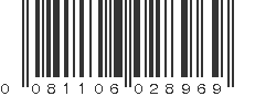 UPC 081106028969