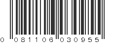 UPC 081106030955