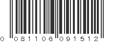 UPC 081106091512