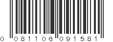 UPC 081106091581