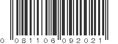 UPC 081106092021