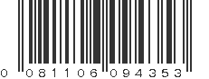 UPC 081106094353