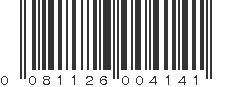 UPC 081126004141