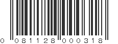 UPC 081128000318