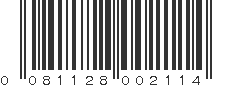 UPC 081128002114