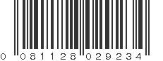 UPC 081128029234