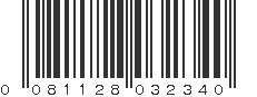 UPC 081128032340