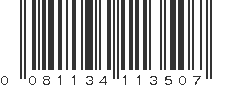 UPC 081134113507