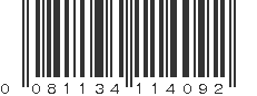 UPC 081134114092