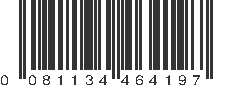 UPC 081134464197