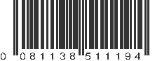 UPC 081138511194