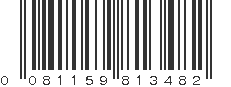 UPC 081159813482