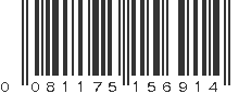 UPC 081175156914