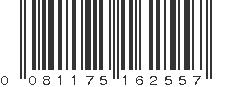 UPC 081175162557