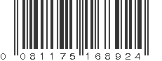 UPC 081175168924