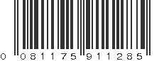 UPC 081175911285