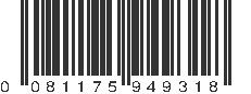 UPC 081175949318