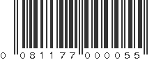 UPC 081177000055