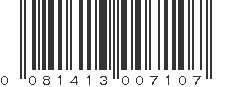 UPC 081413007107