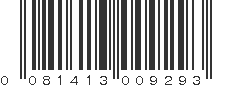 UPC 081413009293