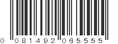 UPC 081492065555