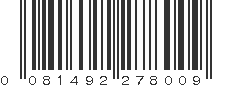 UPC 081492278009