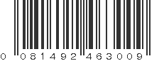 UPC 081492463009