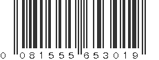 UPC 081555653019