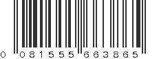 UPC 081555663865