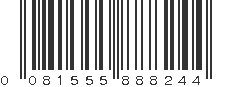 UPC 081555888244