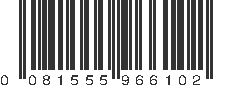 UPC 081555966102