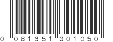 UPC 081651301050