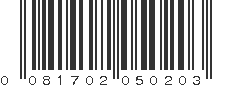 UPC 081702050203