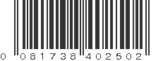 UPC 081738402502