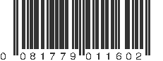 UPC 081779011602