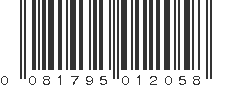 UPC 081795012058