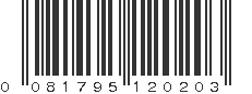 UPC 081795120203