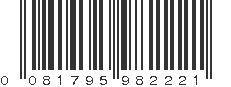 UPC 081795982221