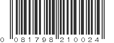 UPC 081798210024