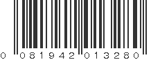 UPC 081942013280