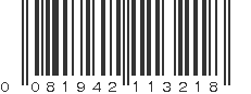 UPC 081942113218