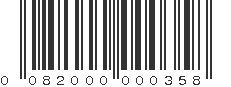 UPC 082000000358