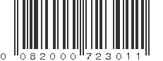 UPC 082000723011