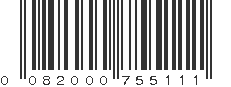 UPC 082000755111