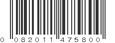 UPC 082011475800