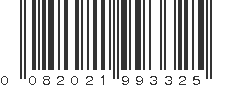 UPC 082021993325