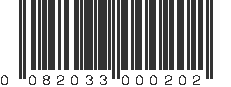 UPC 082033000202