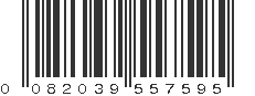 UPC 082039557595