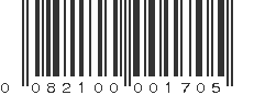 UPC 082100001705