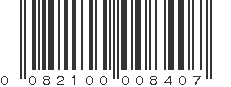 UPC 082100008407